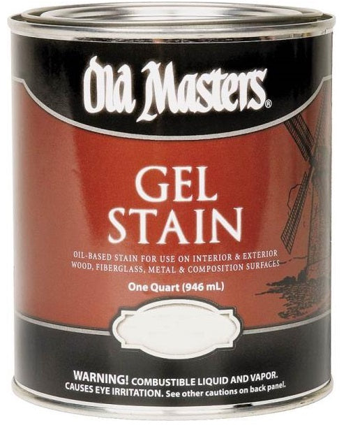 Old Masters 80904 Oil Based Gel Stain, Fruitwood, 1 Quart