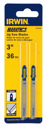 Irwin 3072336 T-Shank Jigsaw Blade 3"x 36Tpi