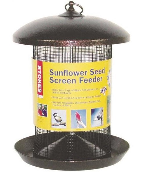 Stokes Select 38117 Sunflower Seed Screen Feeder, Powder Coated