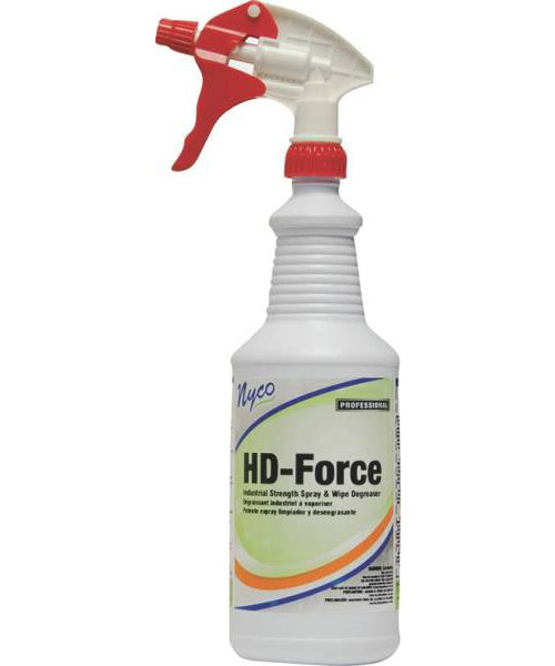 Nyco NL287-Q12S Hd-Force Spray & Wipe Degreaser, 32 Oz