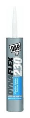 Dap 80002 Dynaflex 230 Premium Latex Elastomeric Sealant, Clear, 10.1 Oz