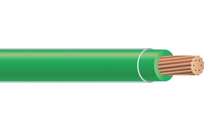 Southwire 22977337 Stranded THHN Wire, Green, 100&#039;, 10 Gauge