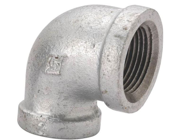 Worldwide Sourcing 2A-3/4G Galvanized 90 Degree Elbow, 3/4"