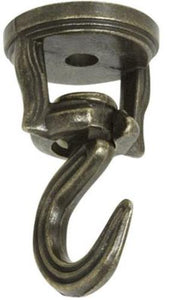 Stanley Hardware 274-894 Swag Hooks, Brass, 2"
