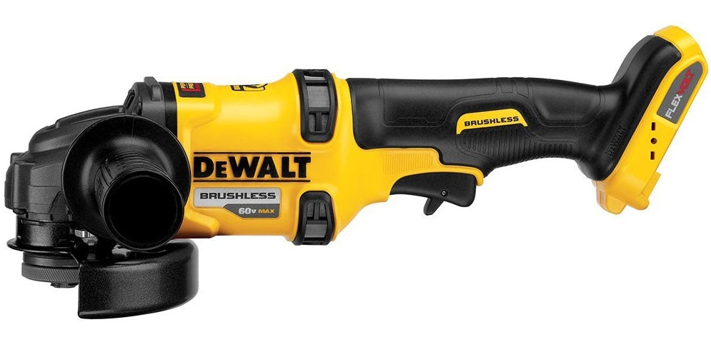 DeWalt DCG414B Flexvolt Grinder With Kickback Brake, 60 Volt