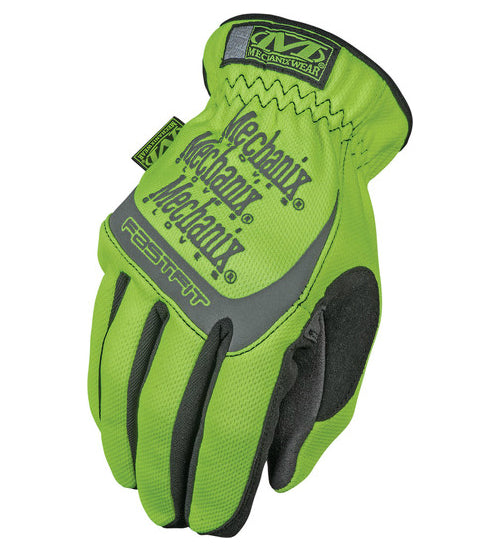 Mechanix Wear SFF-91-010 Safety FastFit Glove, Large, Hi-Viz Yellow