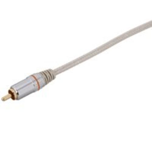 Zenith AD3006B Digital Coax Audio Cable 6&#039;, Silver