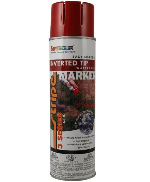 Seymour 20-371 Flammable Fast Drying Inverted Tip Marking Paint, 20 Oz