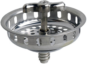 Danco 86800 Twist Tight Strainer Basket, 3-1/2", Chrome