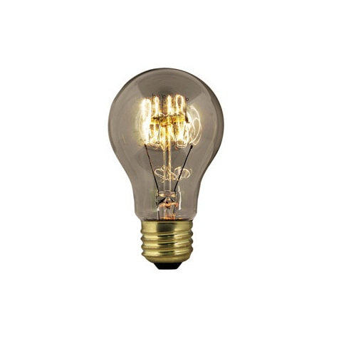 Feit Electric BP60AT19/RP Vintage Incandescent Light Bulb, 60 Watts, 120 Volt
