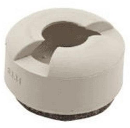 Stanley 849234 Flexi-Felt Clear Leg Tip, Oatmeal, 1-3/4"