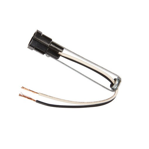 Jandorf 60471 Phenolic Candelabra Socket With Double Leg Hickey, 3-13/16"