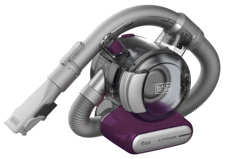 Black + Decker HFVB320J27 Eggplant Lithium Flex 2 Ah Hand Vacuum