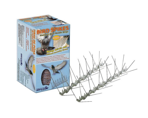 Bird-X STS-10 Bird Spikes Stainless Steel 10&#039;