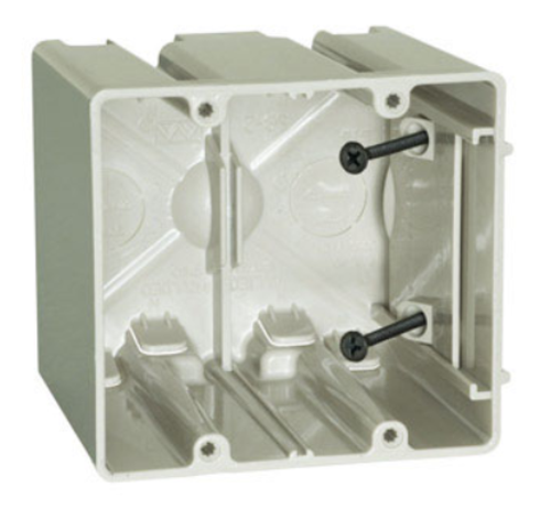 Sliderbox SB-2 2 Gang Outlet Box, 42.0 Cu. In.