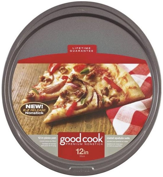 Good Cook 04036 Non-Stick Pizza Pan, 12"