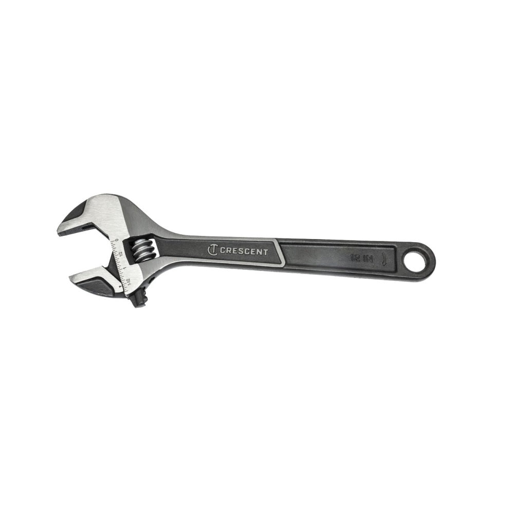 Crescent ATWJ212VS Adjustable Wrench, 12", Alloy Steel
