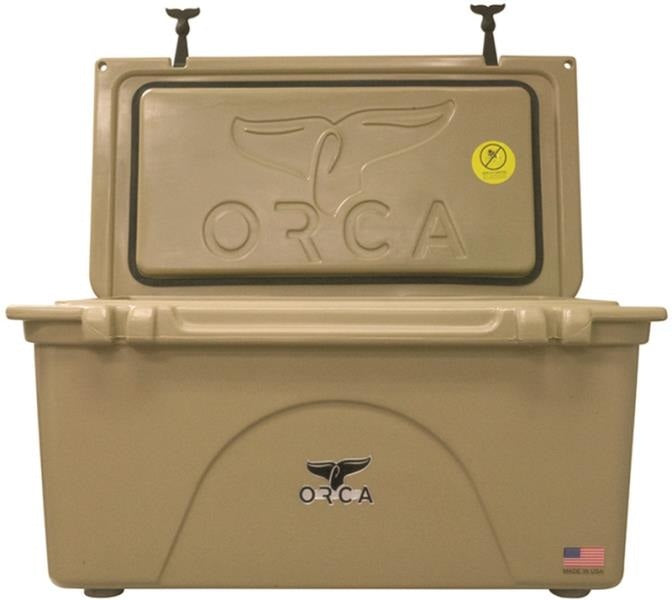 ORCA ORCT075 Insulated Cooler, 75 Quart, Tan