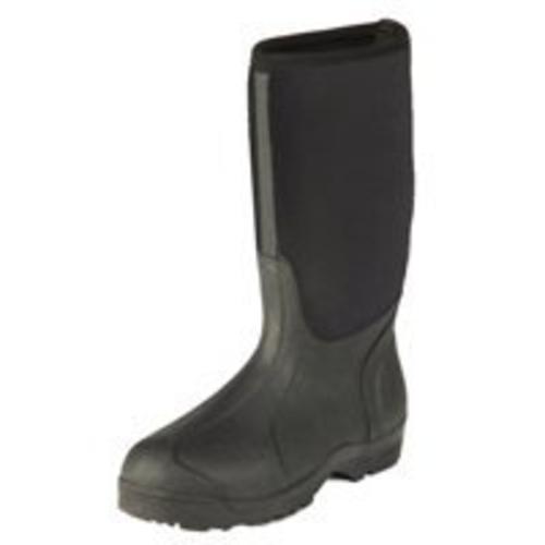 Ranger 67502-12 Outdoor Comfort Series Rubber/Neoprene Boots, Black, Size 12