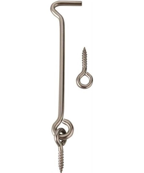Prosource LR-440S-PS Hooks And Eyes, Steel, 4"