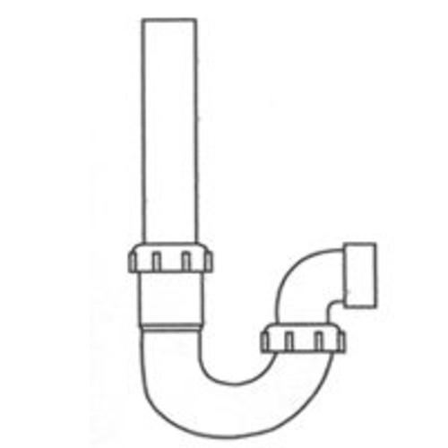 Plumb Pak PP66-6W Washing Machine Trap 1-1/2"X20-1/2"