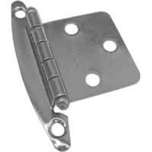 Mintcraft CH-226 Decorative Overlay Hinge, Satin Nickel