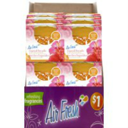 Air Fresh 9579 Air Freshner Liquid Beads, Tropical Breeze