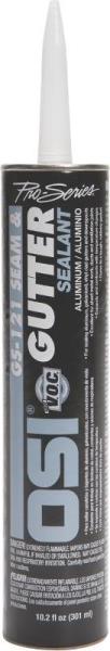 Osi 1797607 Gs121 Gutter And Seam Sealant, White, 10 Oz