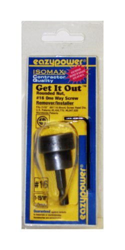 Eazypower 81395 Screw Remover, #16, 0.665"