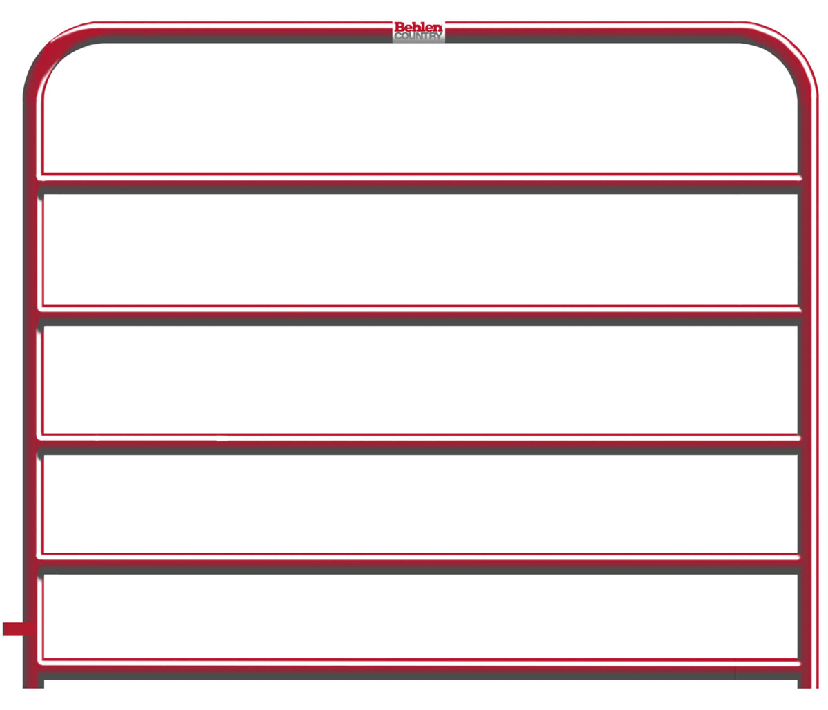 Behlen 40130061 Red Tubular Gate, 6&#039;