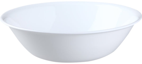 Corelle 6020977 Livingware Serving Bowl, Winter Frost White, 2-Quart
