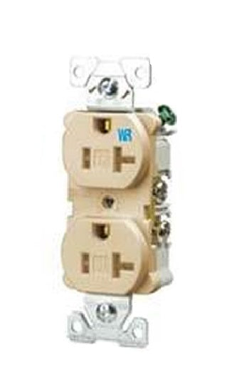 Cooper Wiring TWRBR20V Wr & Tr 20A Comm Duplex Recept