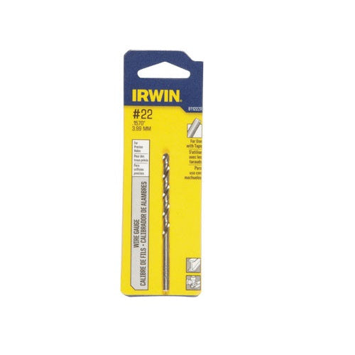 Irwin 81122ZR High Speed Steel Wire Gauge Drill Bit, 3-1/8" x 2"