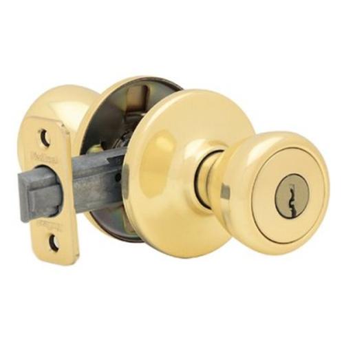 Kwikset 94002-066 Tylo Entry Lock, 2-3/8"-2-3/4"