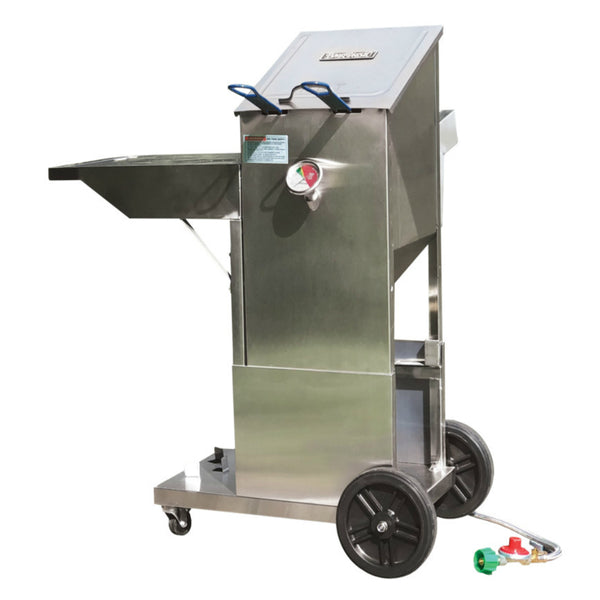 Barbour 700-704 Stainless Fryer with Cart, 4 Gallon