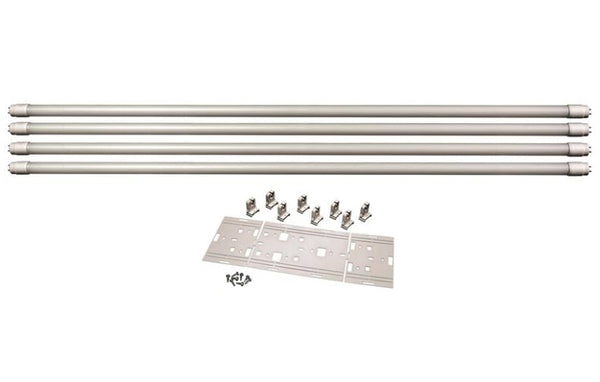 ETI 54296168 Retrofit Led Kit With Tubes, 1800 Lumens, 15 Watts