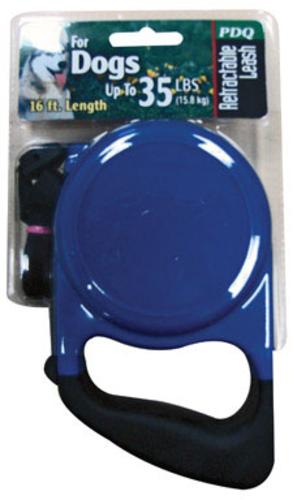 PDQ 11446 Retractable Dog Lead, Assorted colors, 16'
