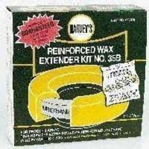 Harvey's 004375 Wax Ring Extender Kit W/Flange