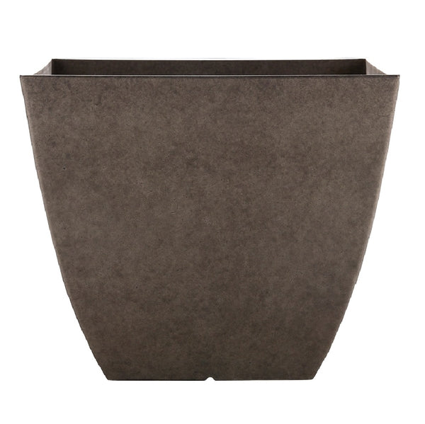 Southern Patio HDR-091677 Newland Planter, Plastic/Resin, Gray