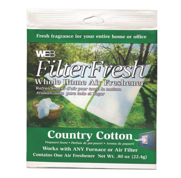 Web SI-1-CL/WCOTTON Filterfresh Country Cotton Fliter Freshener