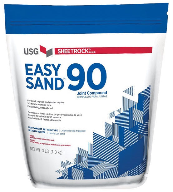 Sheetrock 384025 Easy Sand 90 Joint Compound, 3 lbs