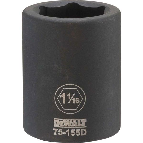 DeWalt DWMT75155OSP Impact Socket SAE, 3/4" Drive, 1-1/16"