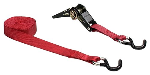 Crawford 6314 Ratchet Tiedown With Hook, 14&#039;x1"
