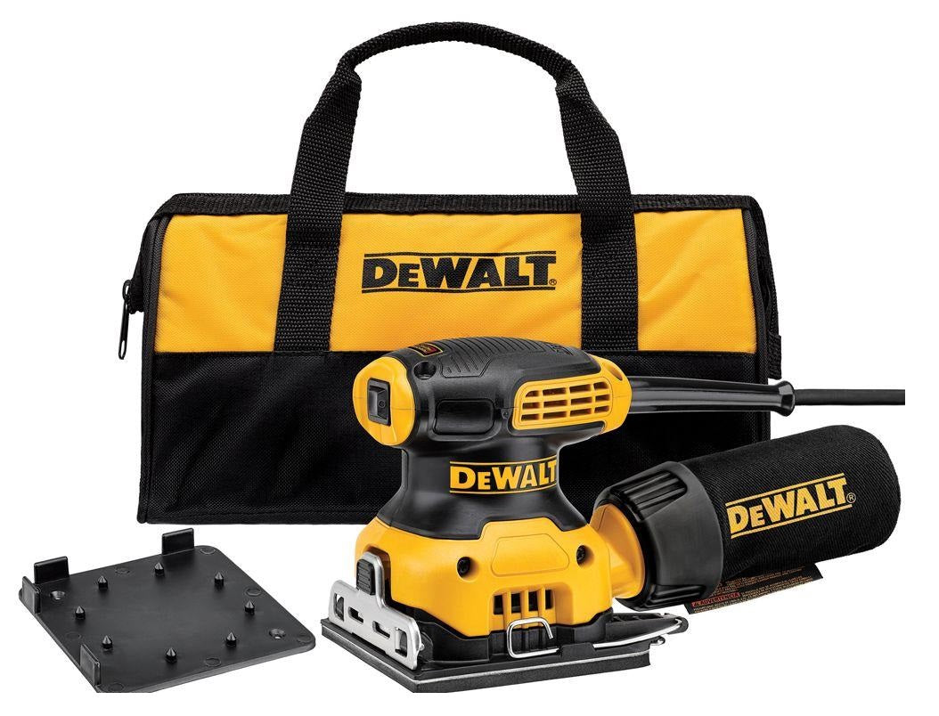 DeWalt DWE6411K Orbital Finishing Sander, 1/4" Sheet