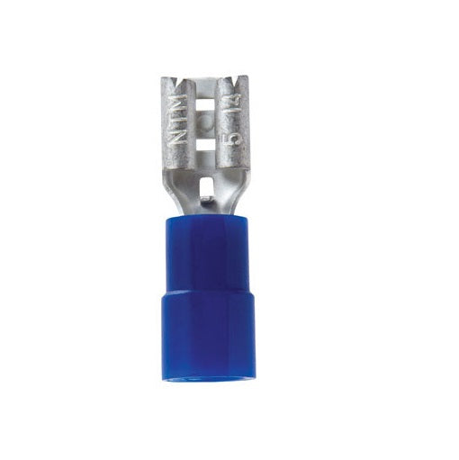 Jandorf 60876 Vinyl Insulated Female Terminal Disconnect, 0.187"