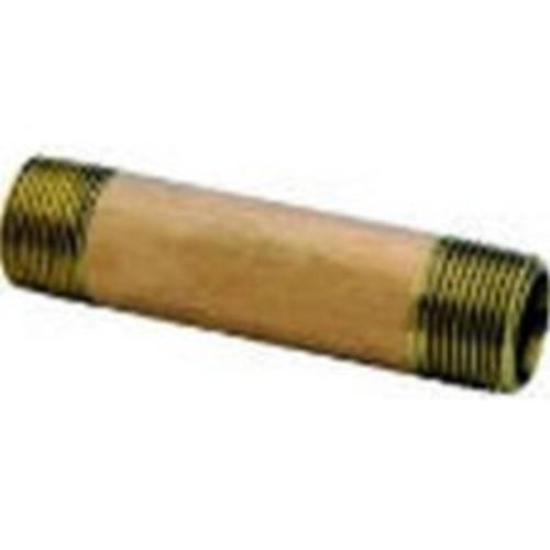 Anderson Metals 38310-0830 Brass Pipe Nipple 1/2"X3"