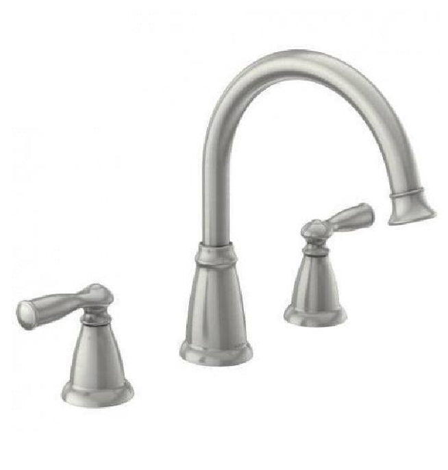 Moen 86924SRS Banbury Two Handle Roman Tub Faucet, Brushed Nickel