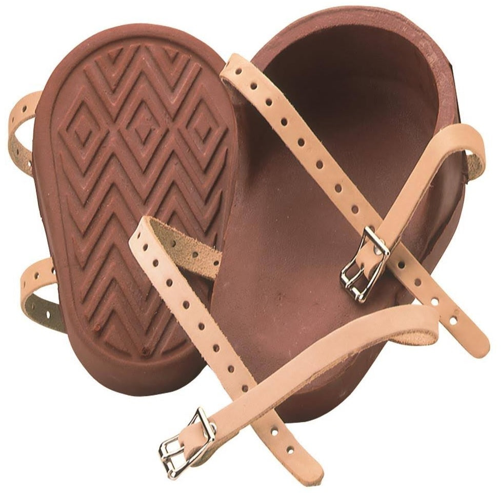 Custom Leathercraft 318 Heavy-Duty Molded Rubber Kneepads