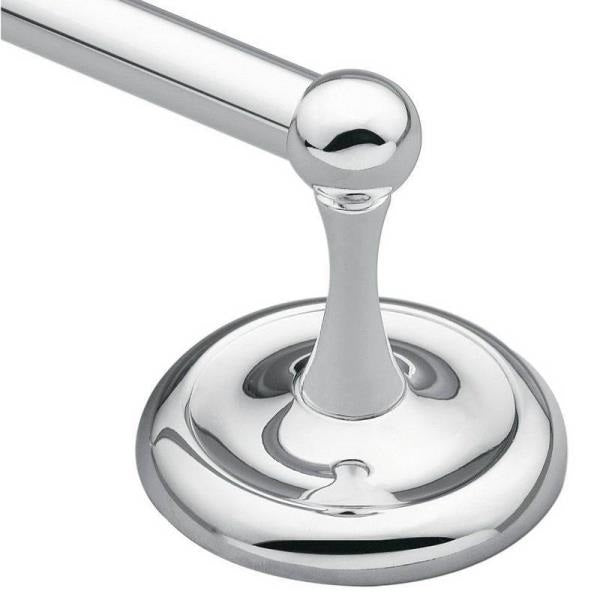 Moen 5318CH Yorkshire Round Towel Bar, Chrome Plated