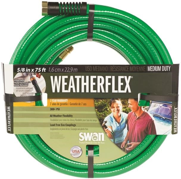 Swan SNWF58075 "Weatherflex" Hose 5/8"X75&#039;